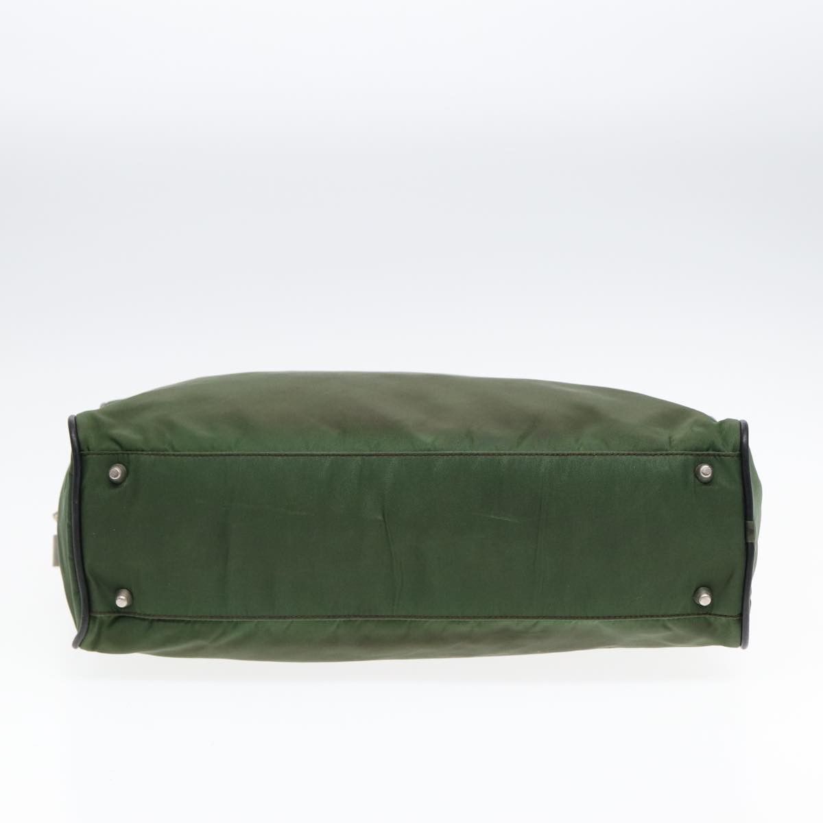Prada Tessuto Khaki Synthetic Handbag (Pre-Owned) Size ONE SIZE - 5 Thumbnail