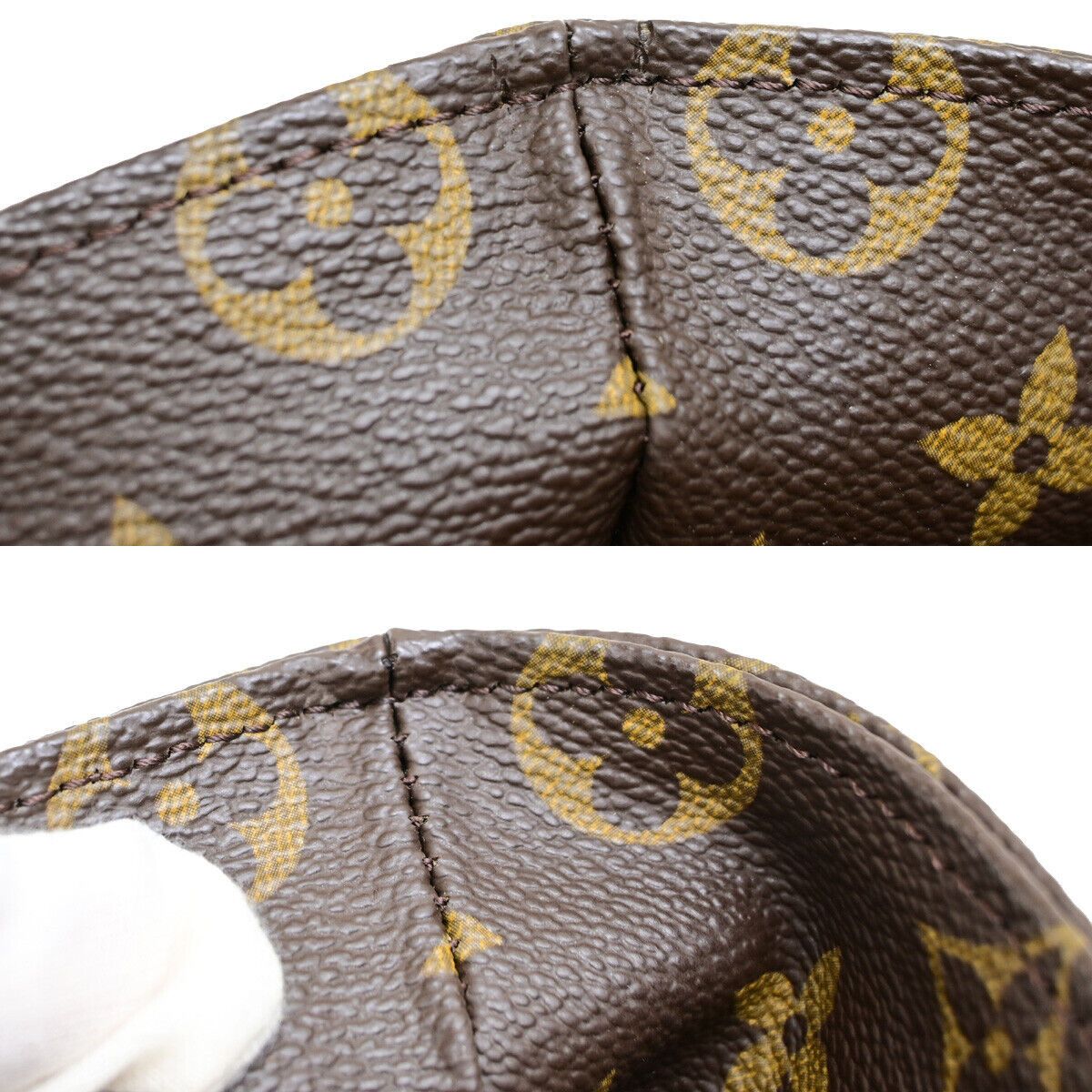 Louis Vuitton Shopping Brown Canvas Shoulder Bag (Pre-Owned) Size ONE SIZE - 15 Thumbnail
