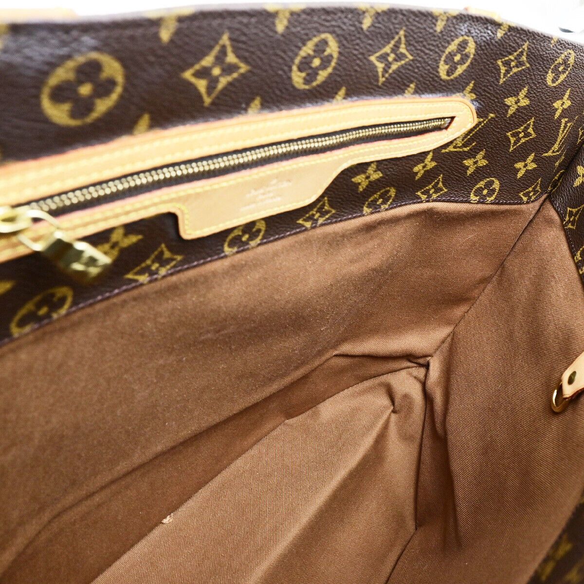 Louis Vuitton Shopping Brown Canvas Shoulder Bag (Pre-Owned) Size ONE SIZE - 10 Thumbnail