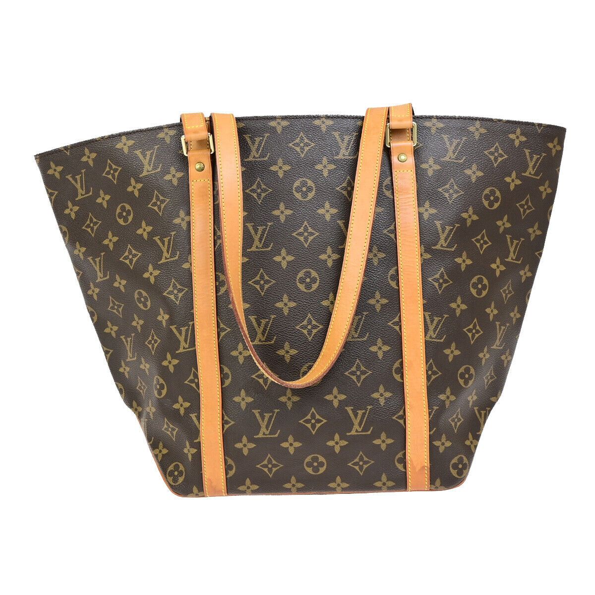 Louis Vuitton Shopping Brown Canvas Shoulder Bag (Pre-Owned) Size ONE SIZE - 2 Thumbnail