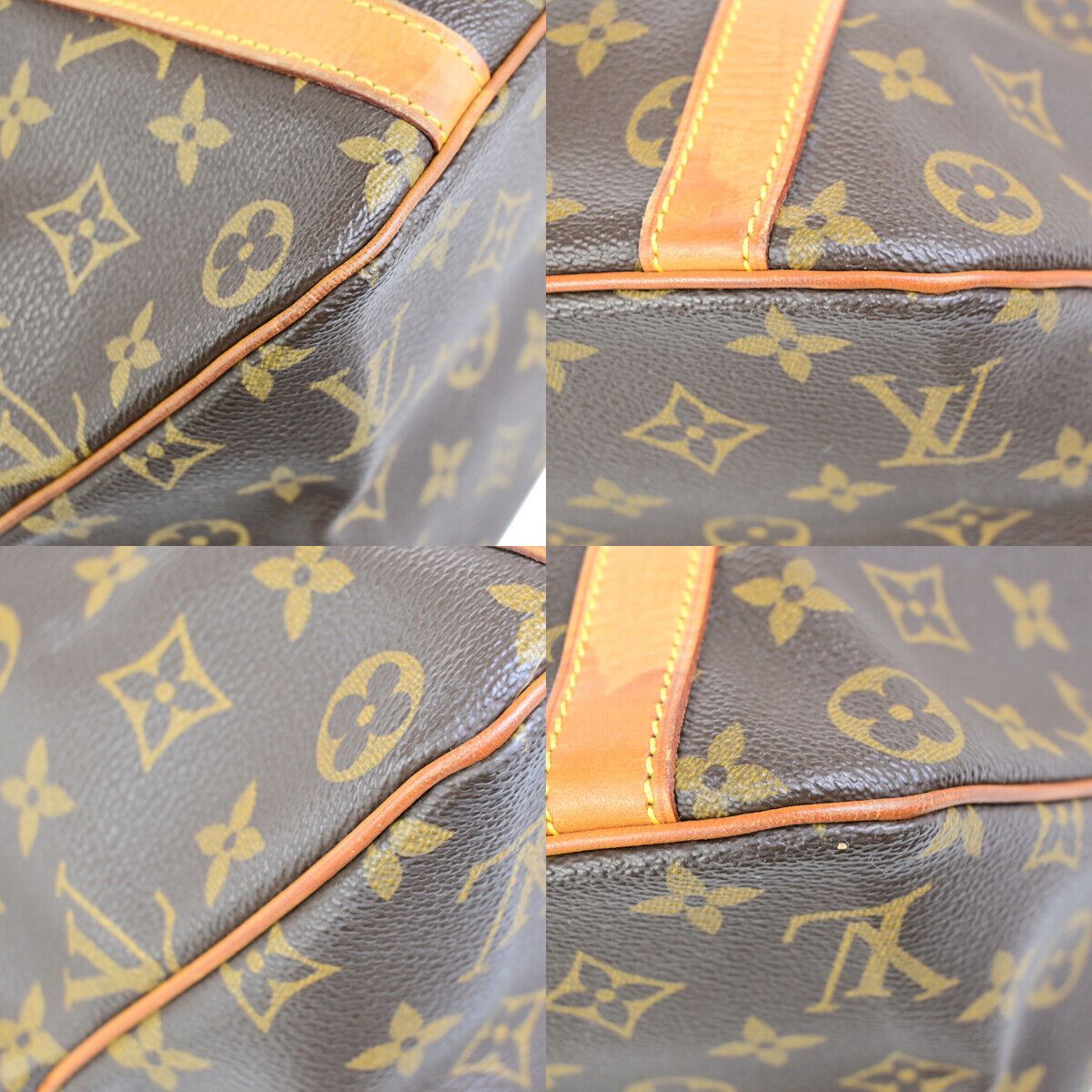 Louis Vuitton Shopping Brown Canvas Shoulder Bag (Pre-Owned) Size ONE SIZE - 8 Thumbnail
