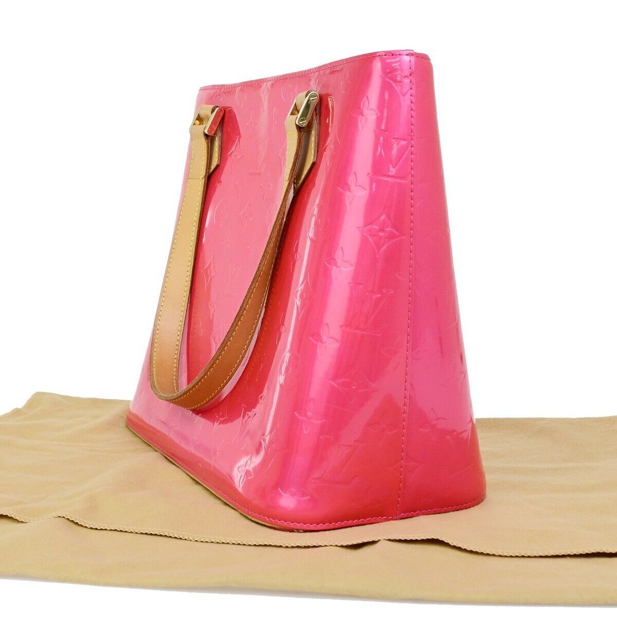 Louis Vuitton Reade Pink Patent Leather Shoulder Bag (Pre-Owned) Size ONE SIZE - 3 Thumbnail