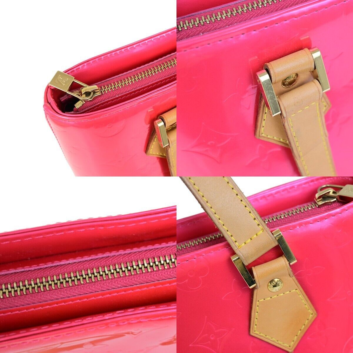 Louis Vuitton Reade Pink Patent Leather Shoulder Bag (Pre-Owned) Size ONE SIZE - 8 Thumbnail