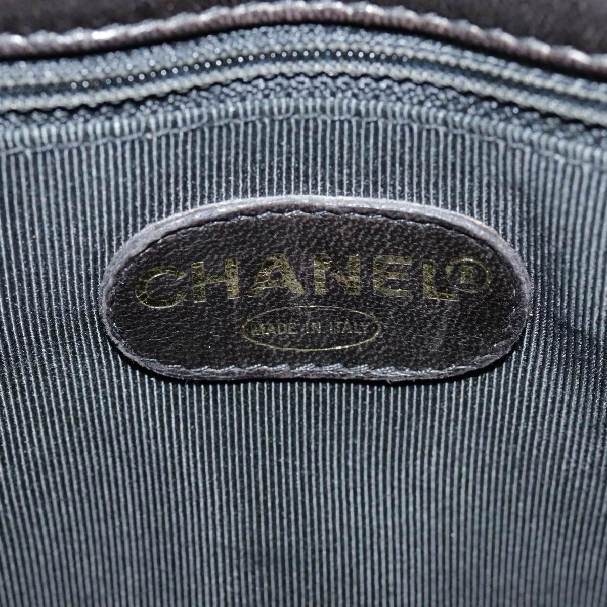 Chanel Coco Mark Black Patent Leather Tote Bag (Pre-Owned) Size ONE SIZE - 9 Thumbnail