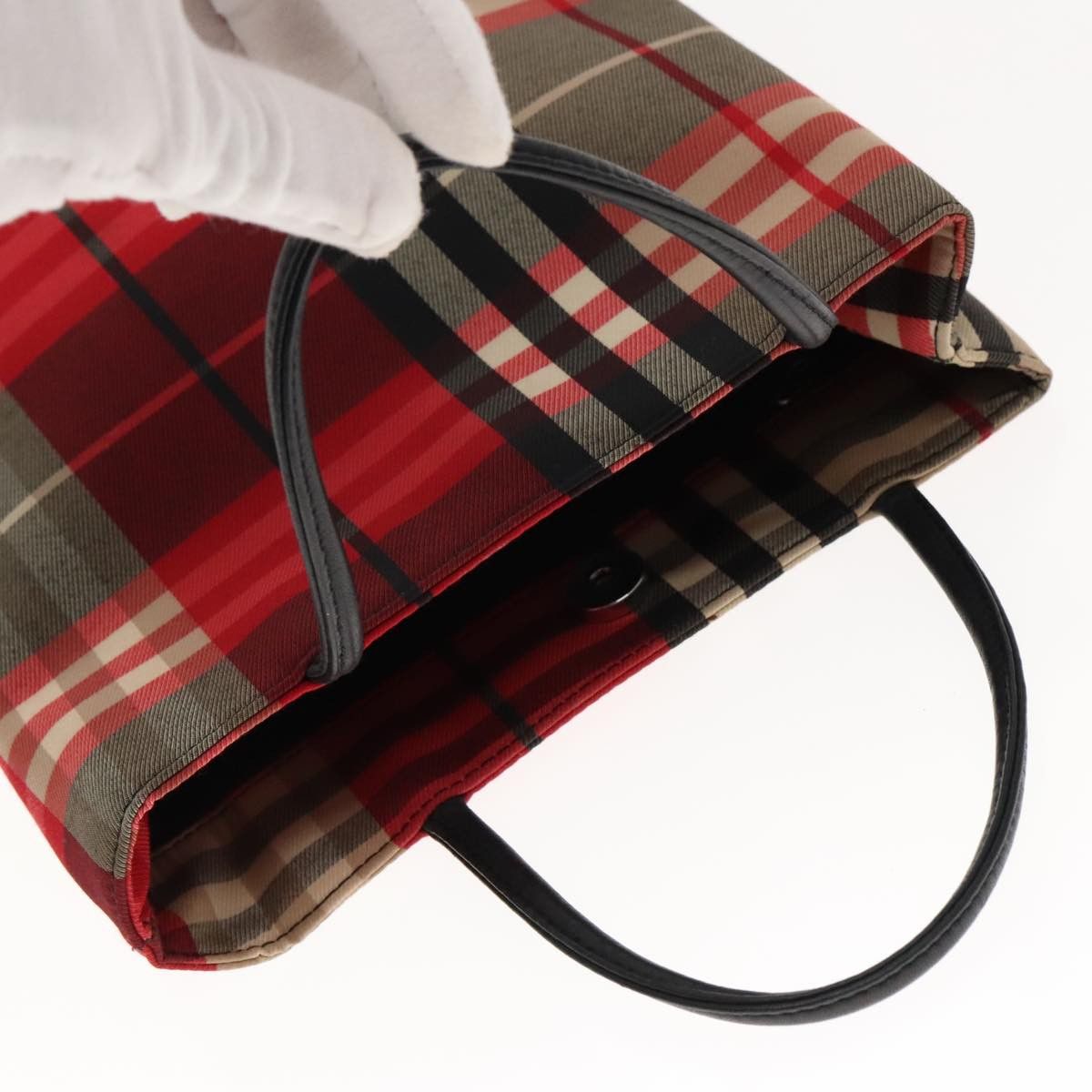Burberry Nova Check Multicolour Canvas Tote Bag (Pre-Owned) Size ONE SIZE - 17 Thumbnail