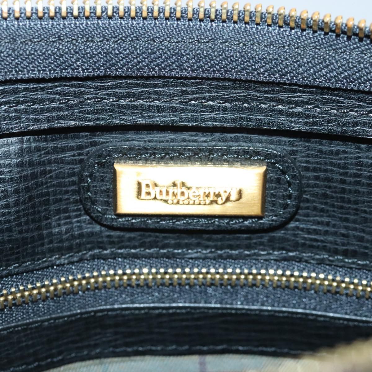 Burberry Black Leather Clutch Bag (Pre-Owned) Size ONE SIZE - 13 Thumbnail