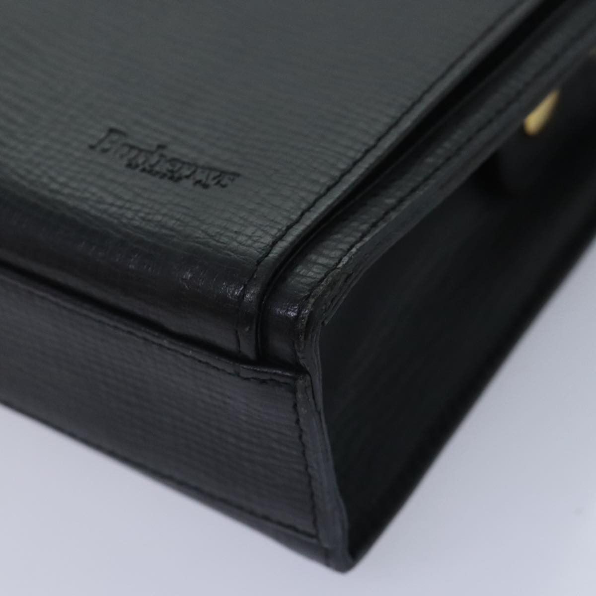 Burberry Black Leather Clutch Bag (Pre-Owned) Size ONE SIZE - 5 Thumbnail