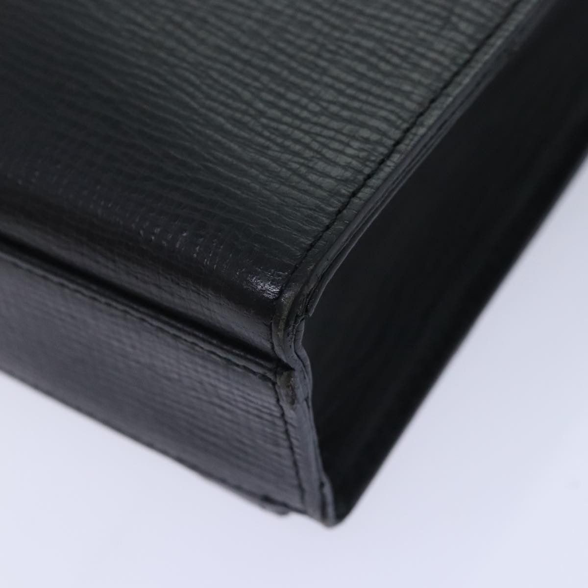 Burberry Black Leather Clutch Bag (Pre-Owned) Size ONE SIZE - 7 Thumbnail