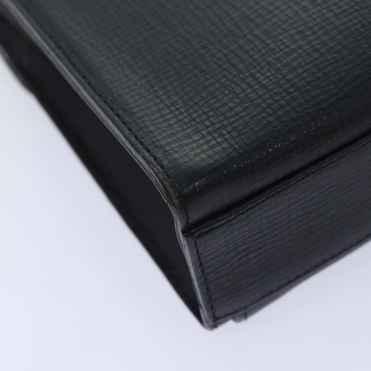 Burberry Black Leather Clutch Bag (Pre-Owned) Size ONE SIZE - 6 Thumbnail