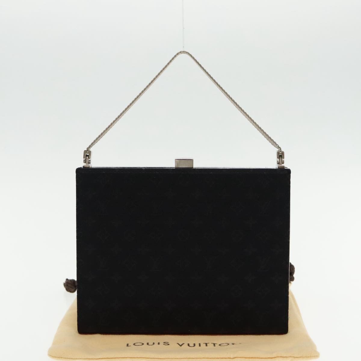 Louis Vuitton Ange Black Silk Handbag (Pre-Owned) Size ONE SIZE - 18 Thumbnail