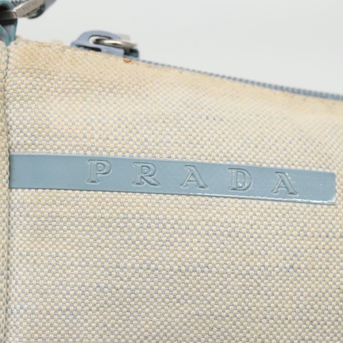Prada Sports Beige Canvas Clutch Bag (Pre-Owned) Size ONE SIZE - 19 Thumbnail
