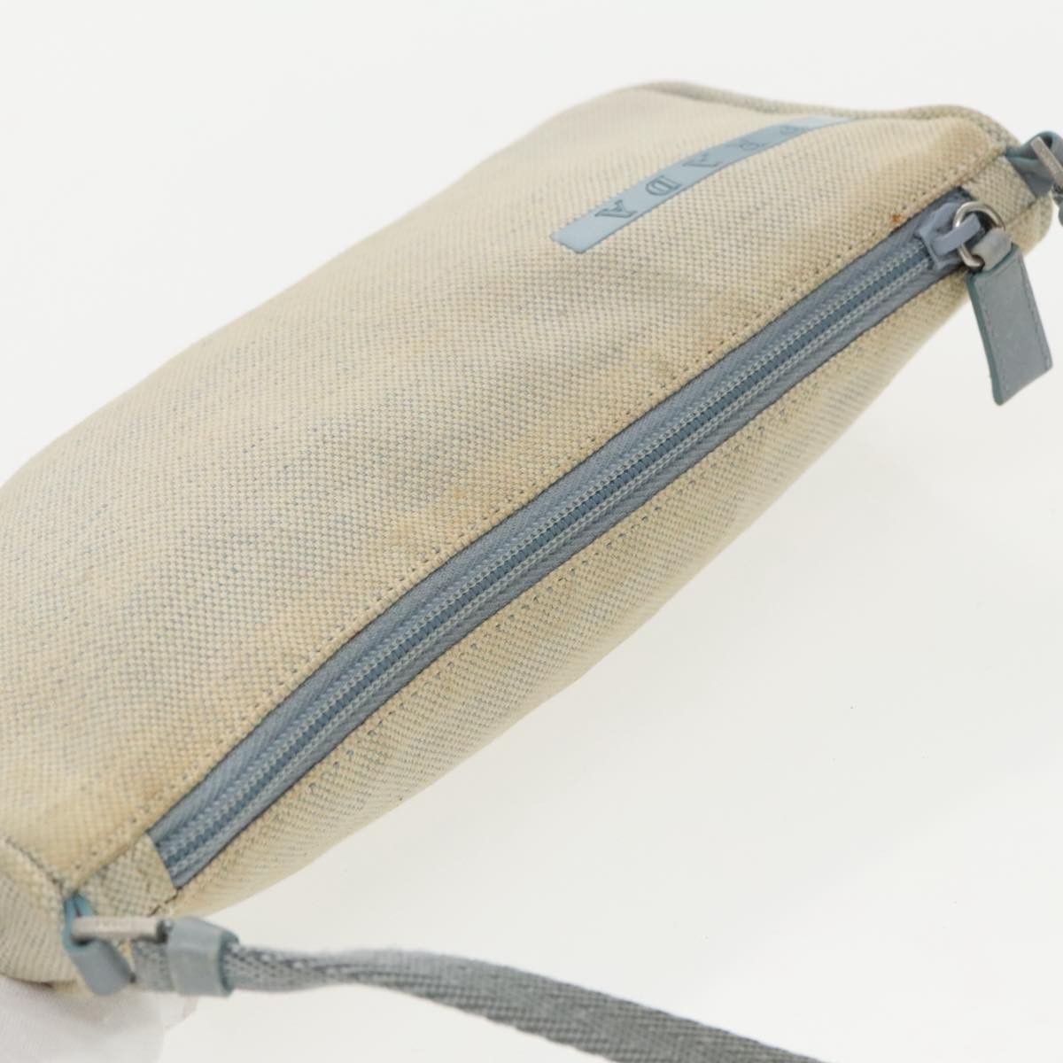 Prada Sports Beige Canvas Clutch Bag (Pre-Owned) Size ONE SIZE - 17 Thumbnail
