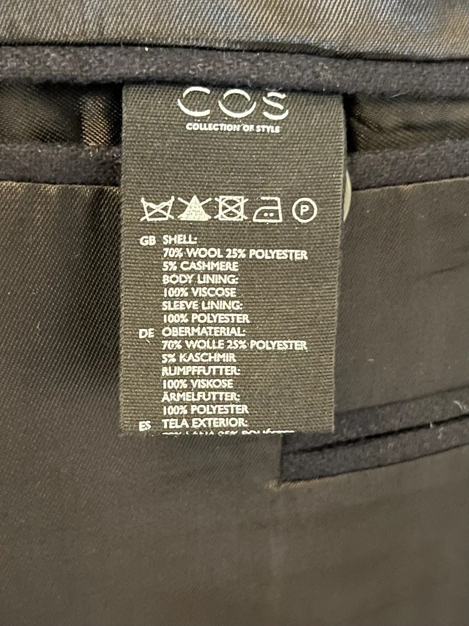 Cos Cos Suit Size 38R - 2 Thumbnail