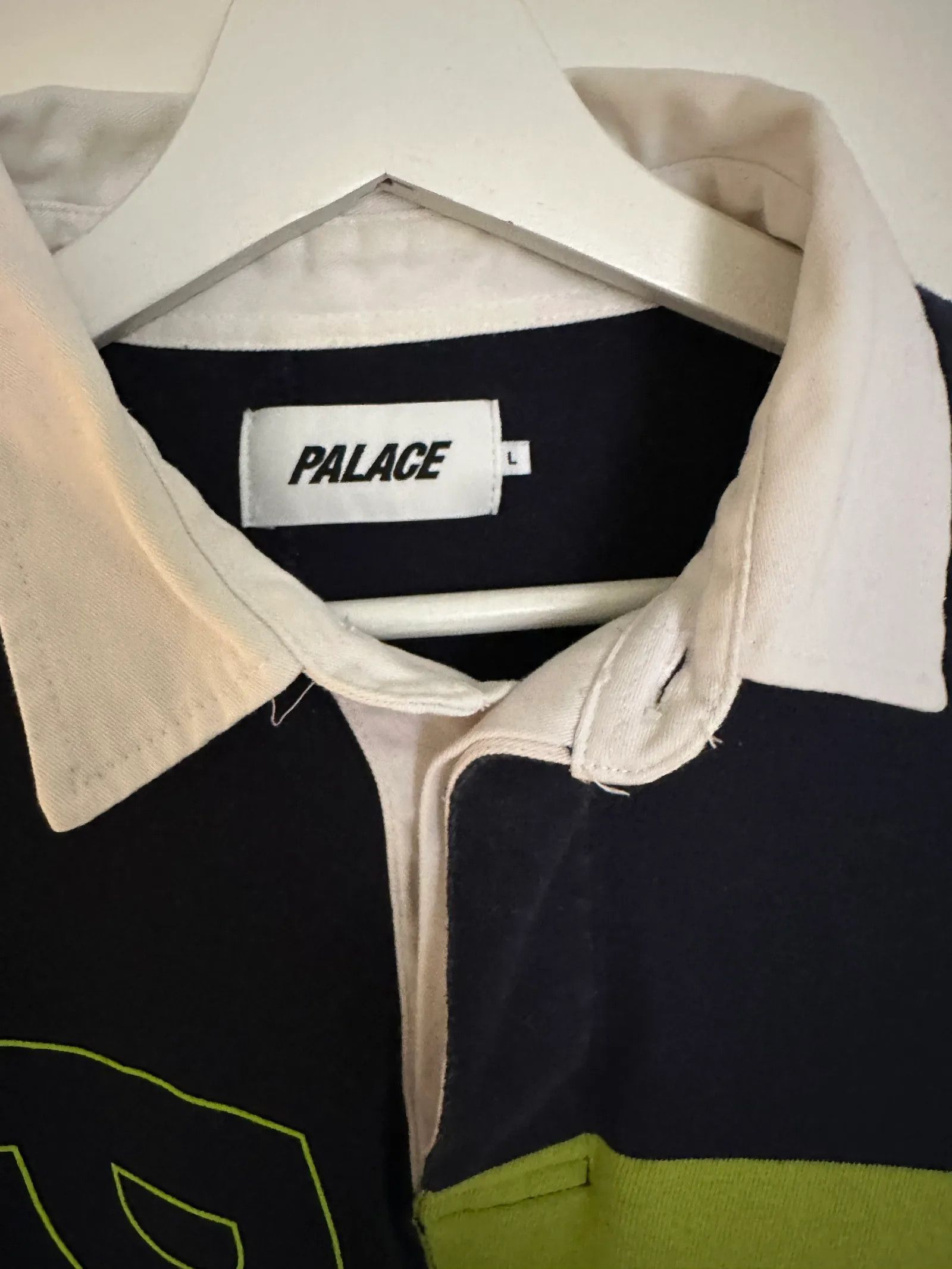 Palace Palace Pronto Rugby Short Sleeve Shirt Size US L / EU 52-54 / 3 - 2 Thumbnail