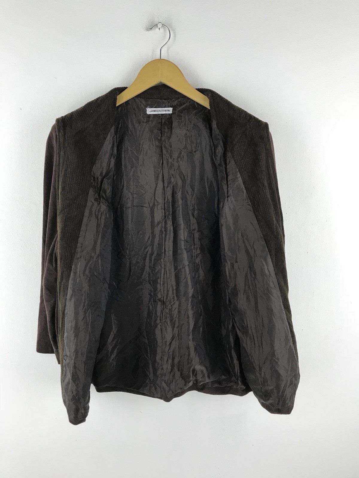 Designer × Japanese Brand 🔥 JANESOUTHERN BROWN VELVET JACKET Size US M / EU 48-50 / 2 - 5 Thumbnail