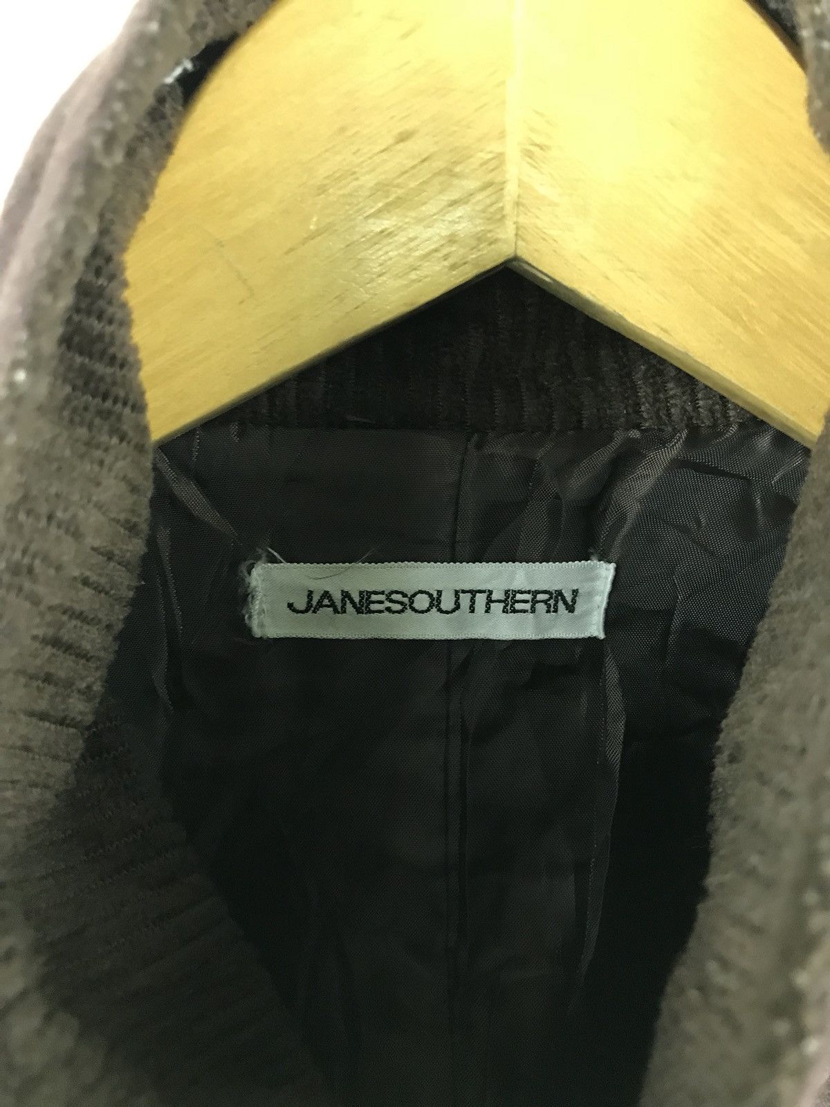 Designer × Japanese Brand 🔥 JANESOUTHERN BROWN VELVET JACKET Size US M / EU 48-50 / 2 - 7 Thumbnail