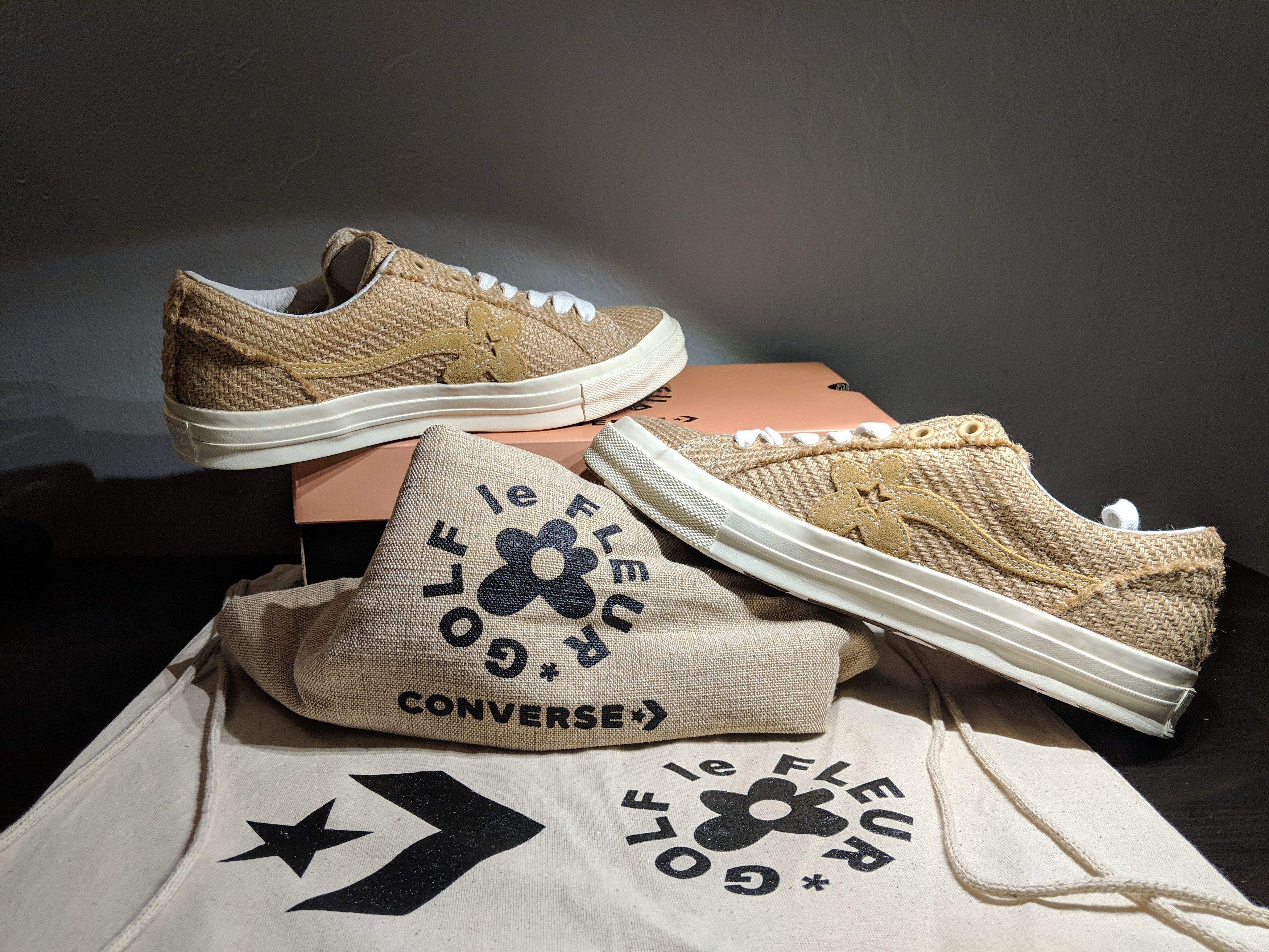 Golf Wang CONVERSE ONE STAR GOLF le FLEUR OX BURLAP Grailed