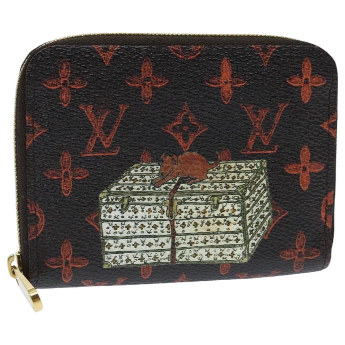 Louis Vuitton Coin Purse Brown Canvas Wallet (Pre-Owned) Size ONE SIZE - 15 Thumbnail