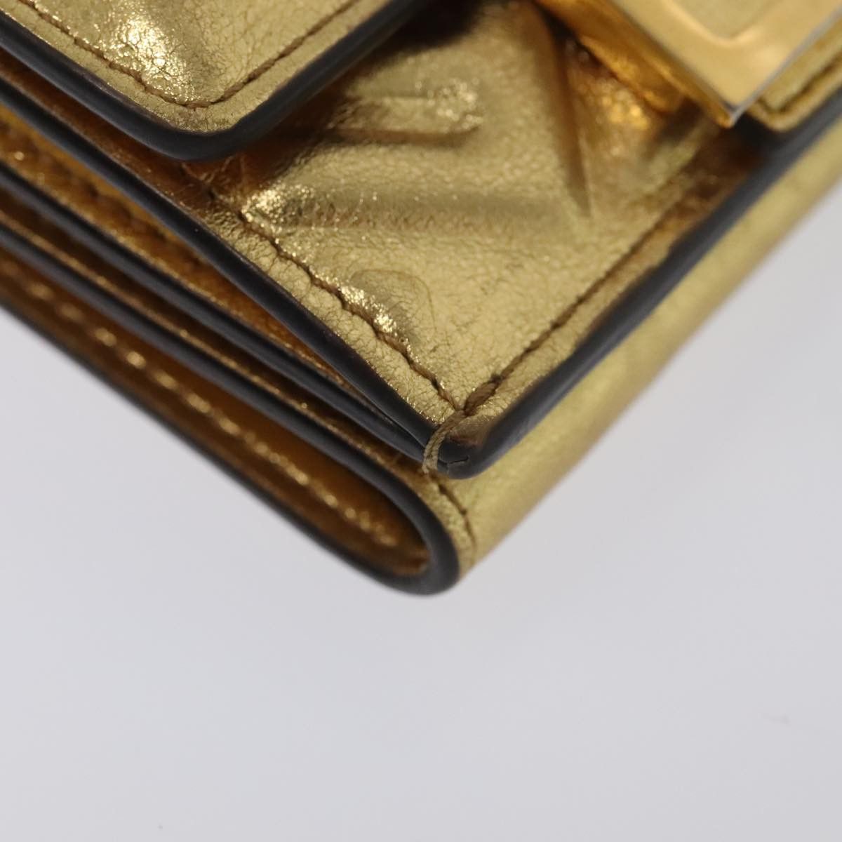 Fendi Zucca Gold Canvas Wallet (Pre-Owned) Size ONE SIZE - 8 Thumbnail