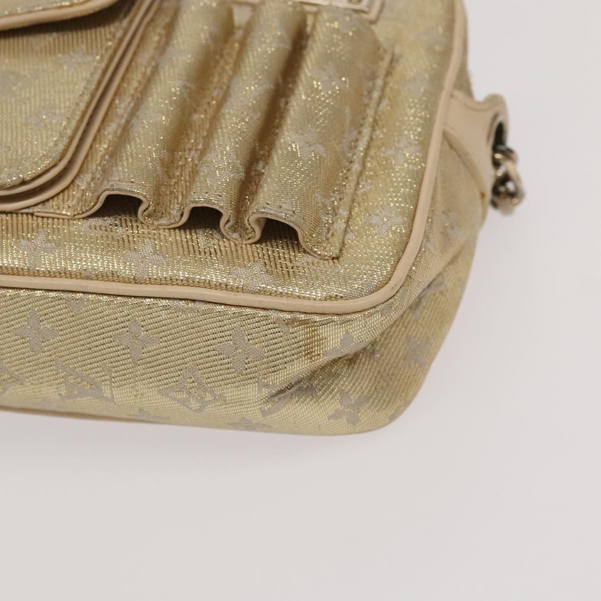 Louis Vuitton Shine Gold Canvas Shoulder Bag (Pre-Owned) Size ONE SIZE - 6 Thumbnail