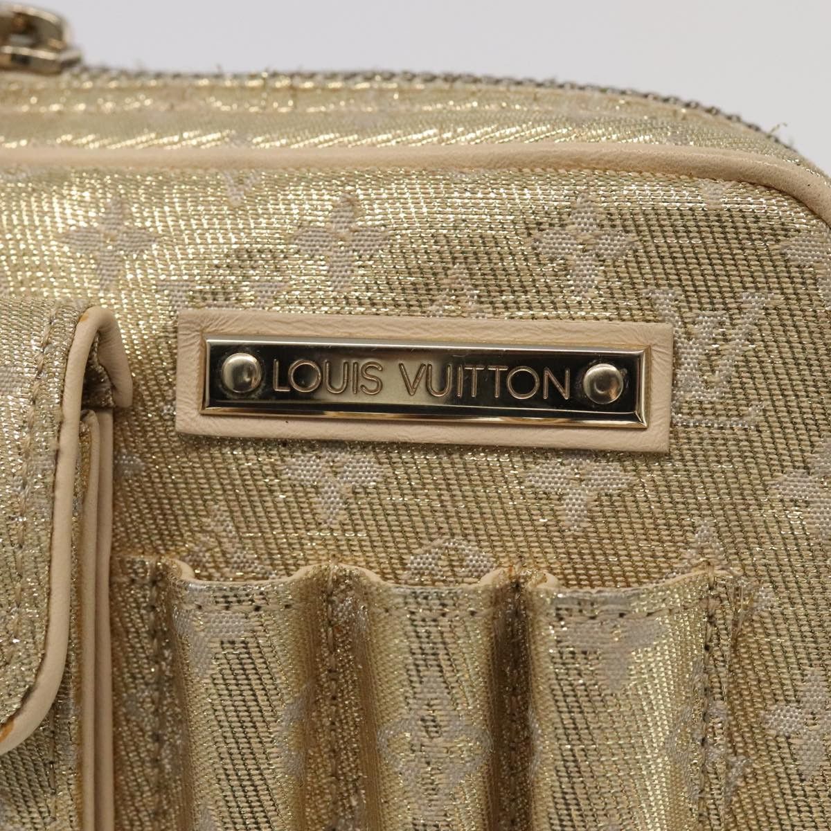 Louis Vuitton Shine Gold Canvas Shoulder Bag (Pre-Owned) Size ONE SIZE - 11 Thumbnail