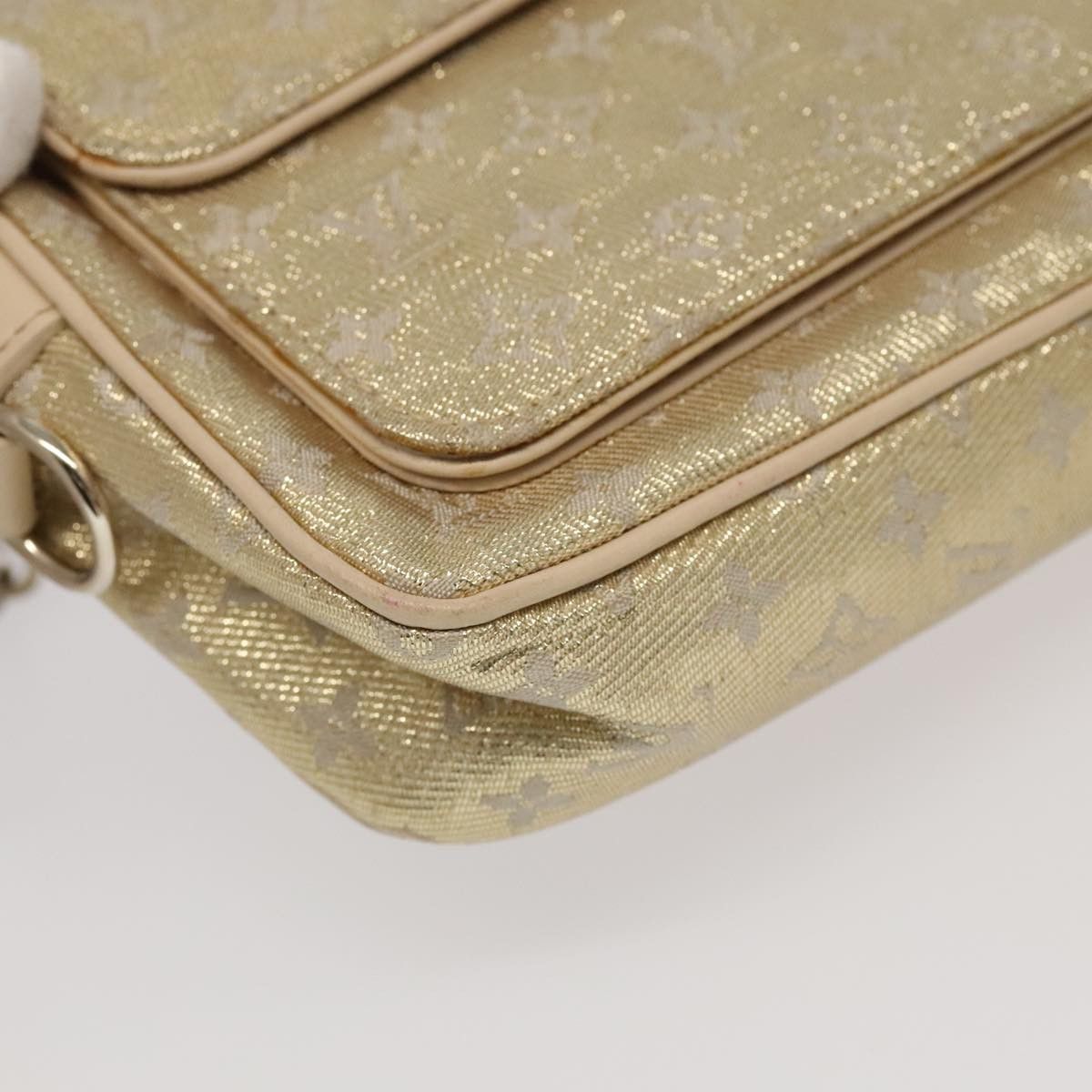 Louis Vuitton Shine Gold Canvas Shoulder Bag (Pre-Owned) Size ONE SIZE - 7 Thumbnail