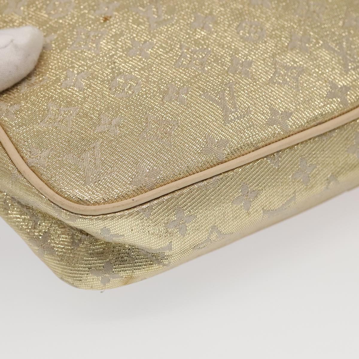 Louis Vuitton Shine Gold Canvas Shoulder Bag (Pre-Owned) Size ONE SIZE - 9 Thumbnail