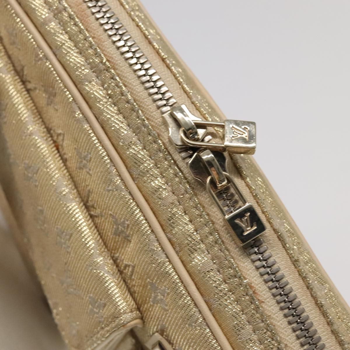 Louis Vuitton Shine Gold Canvas Shoulder Bag (Pre-Owned) Size ONE SIZE - 10 Thumbnail