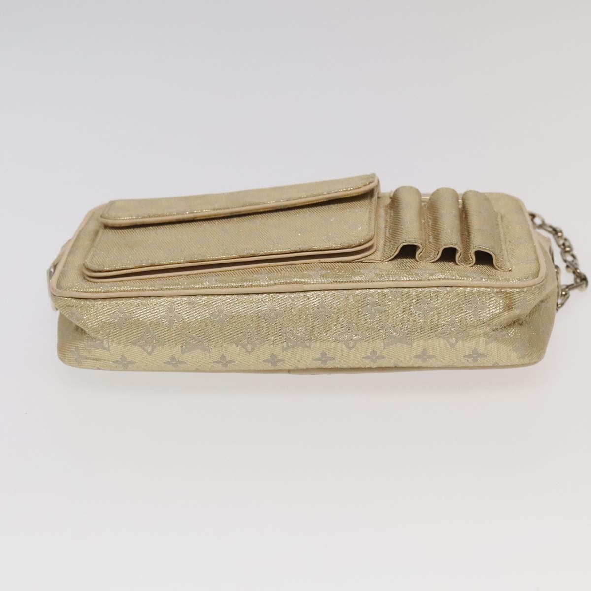 Louis Vuitton Shine Gold Canvas Shoulder Bag (Pre-Owned) Size ONE SIZE - 19 Thumbnail