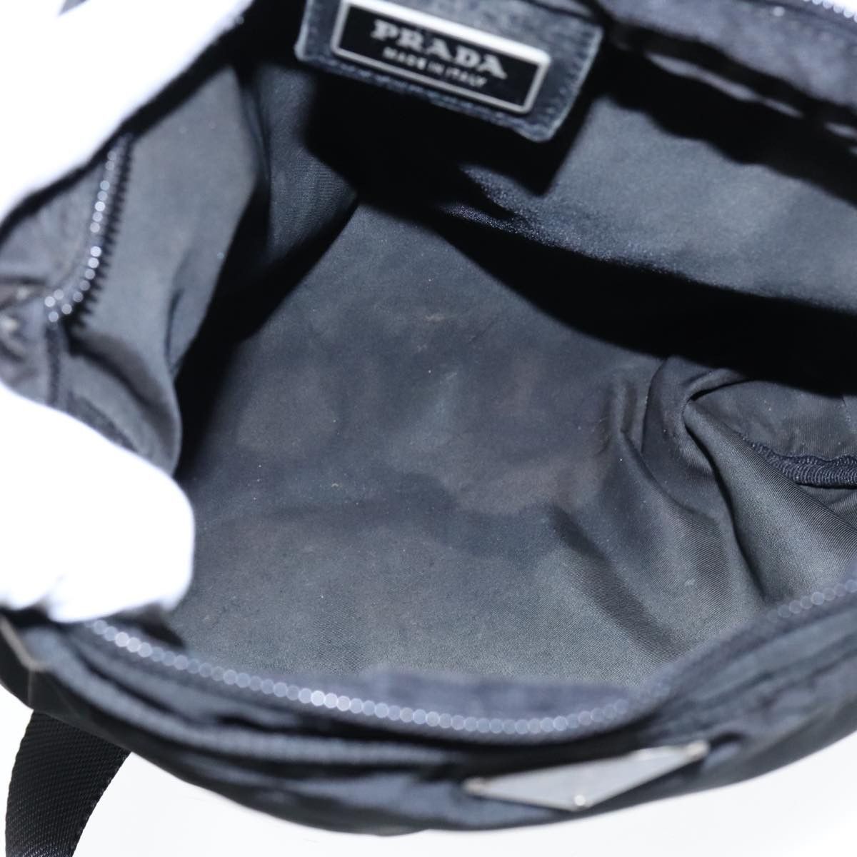 Prada Re-Nylon Black Canvas Shoulder Bag (Pre-Owned) Size ONE SIZE - 13 Thumbnail