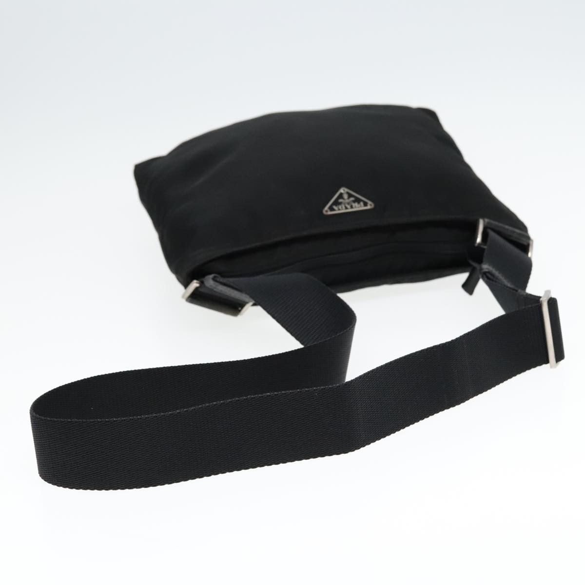 Prada Re-Nylon Black Canvas Shoulder Bag (Pre-Owned) Size ONE SIZE - 5 Thumbnail