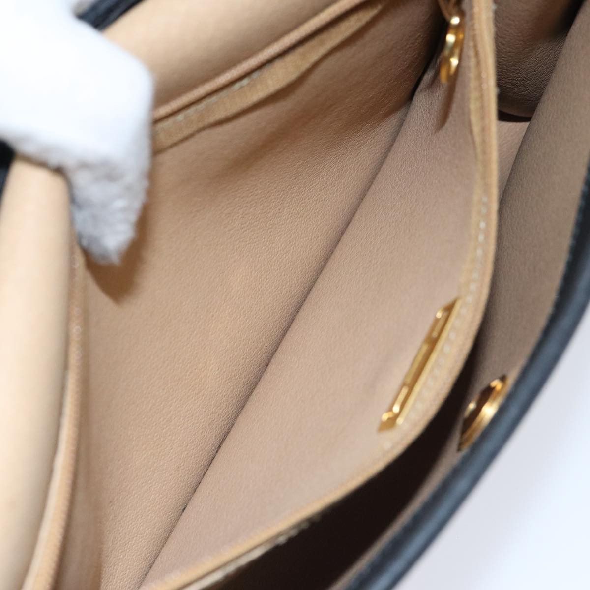 Dior Trotter Black Canvas Shoulder Bag (Pre-Owned) Size ONE SIZE - 20 Thumbnail