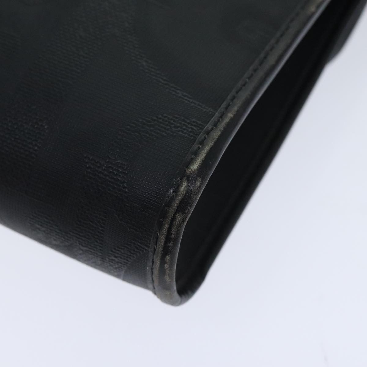 Dior Trotter Black Canvas Shoulder Bag (Pre-Owned) Size ONE SIZE - 11 Thumbnail