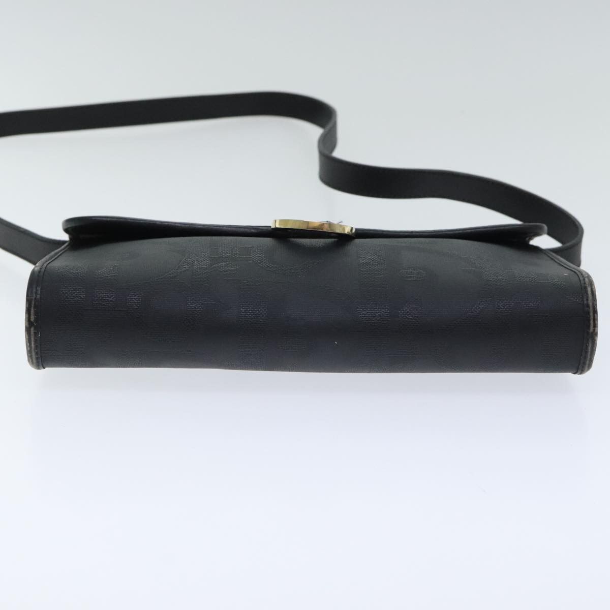 Dior Trotter Black Canvas Shoulder Bag (Pre-Owned) Size ONE SIZE - 7 Thumbnail