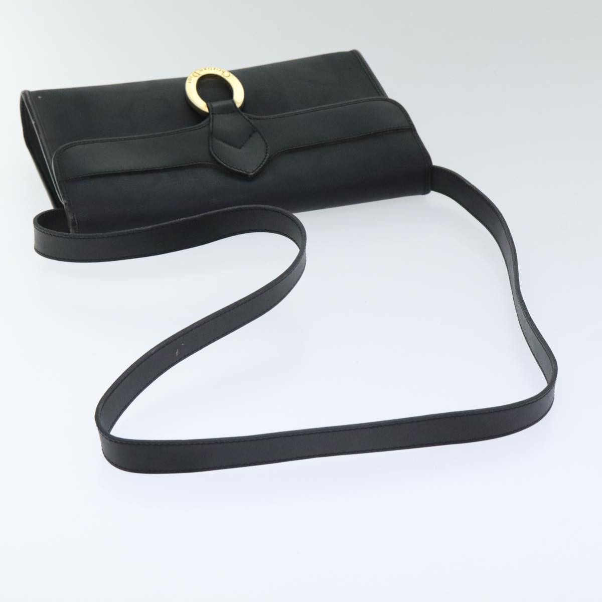 Dior Trotter Black Canvas Shoulder Bag (Pre-Owned) Size ONE SIZE - 5 Thumbnail