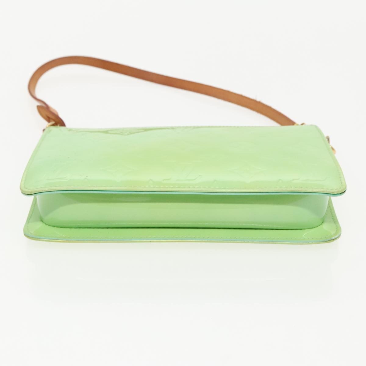 Louis Vuitton Lexington Green Patent Leather Clutch Bag (Pre-Owned) Size ONE SIZE - 19 Thumbnail