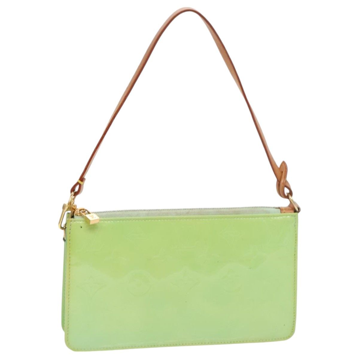 Louis Vuitton Lexington Green Patent Leather Clutch Bag (Pre-Owned) Size ONE SIZE - 17 Thumbnail