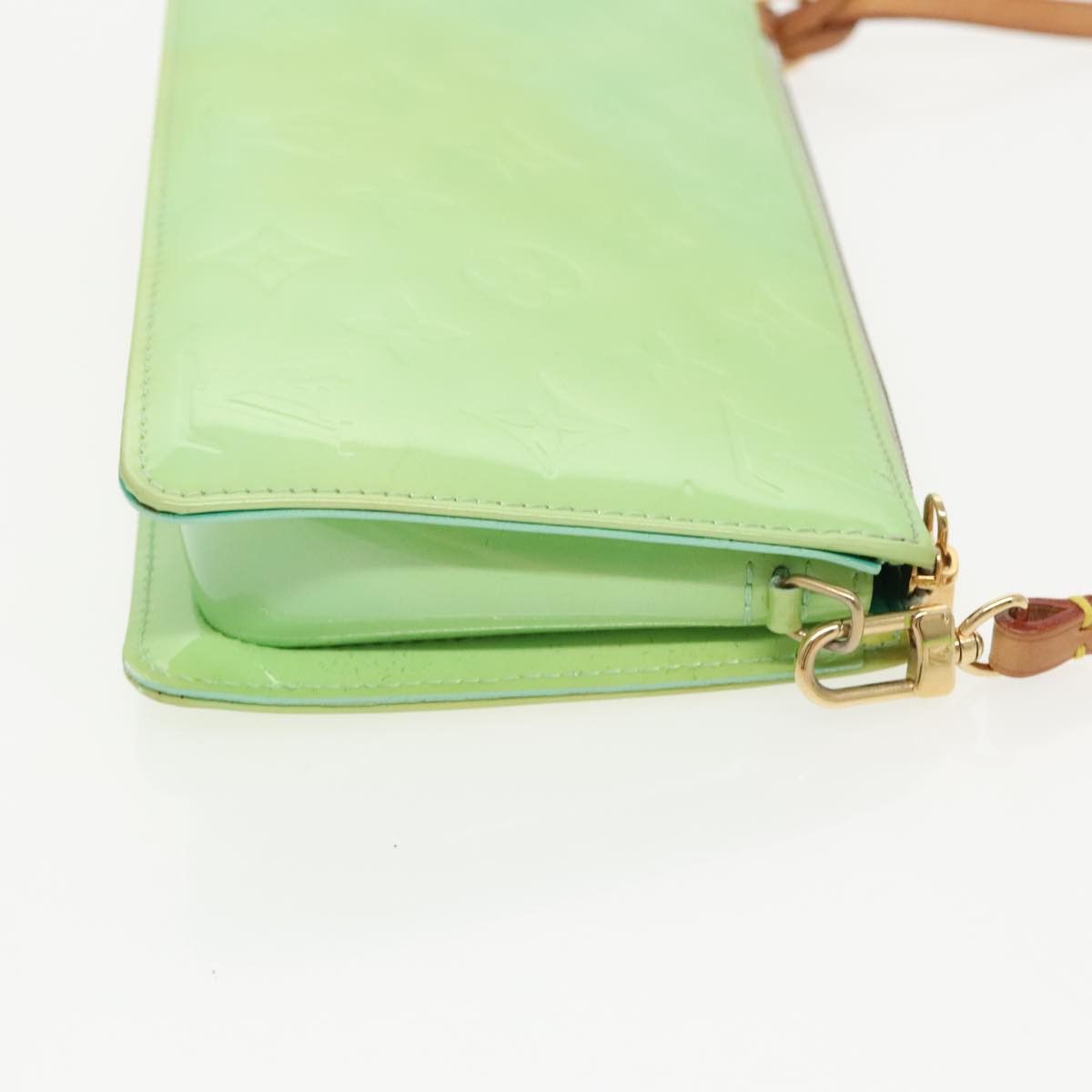 Louis Vuitton Lexington Green Patent Leather Clutch Bag (Pre-Owned) Size ONE SIZE - 3 Thumbnail
