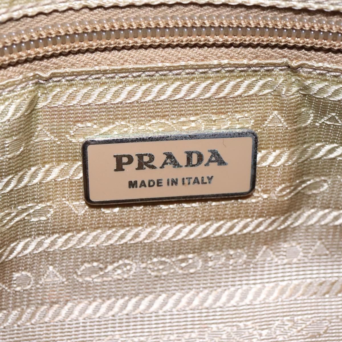 Prada Tessuto Khaki Canvas Shoulder Bag (Pre-Owned) Size ONE SIZE - 15 Thumbnail