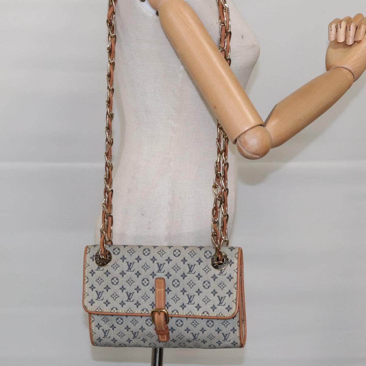 Louis Vuitton Camille Blue Canvas Shoulder Bag (Pre-Owned) Size ONE SIZE - 15 Thumbnail