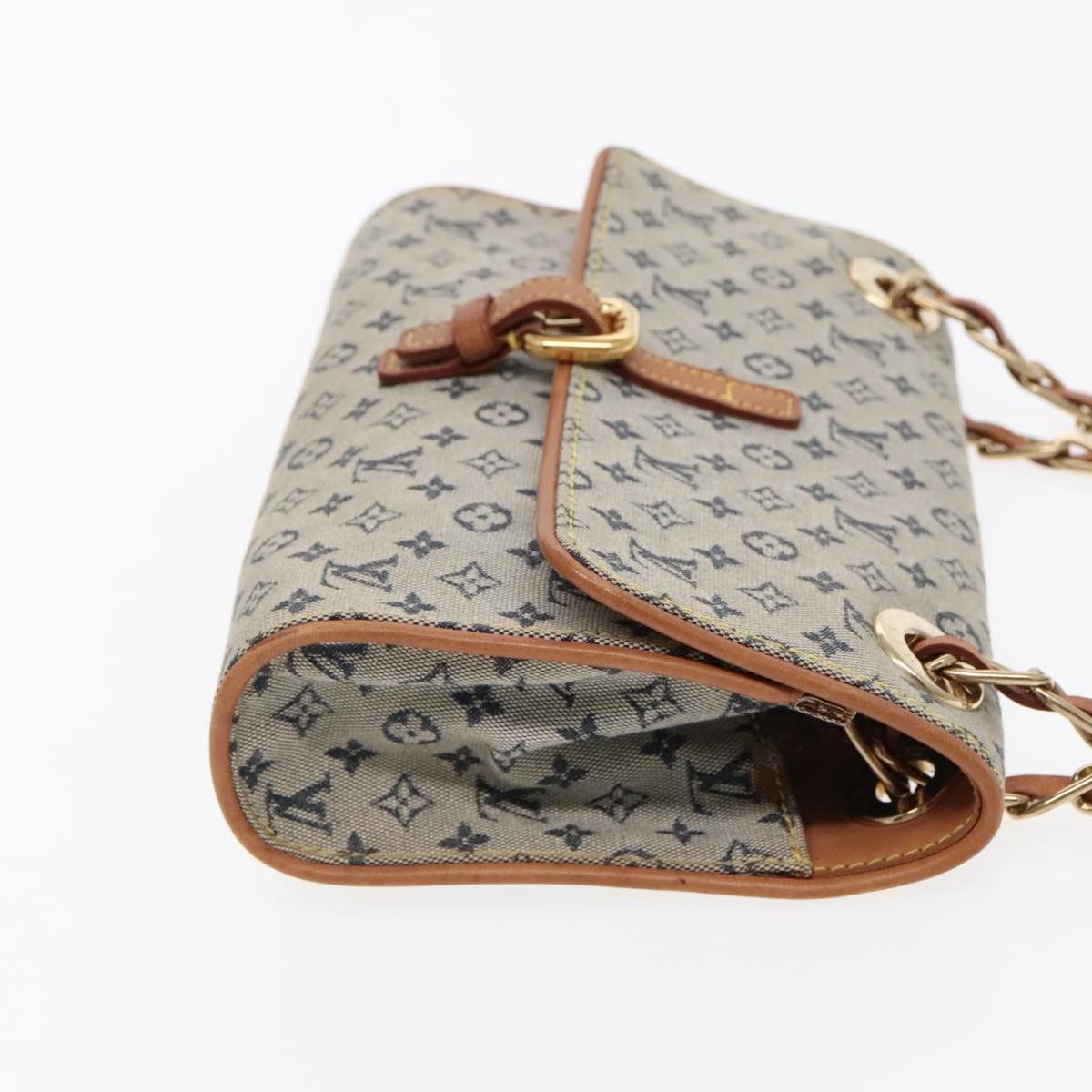 Louis Vuitton Camille Blue Canvas Shoulder Bag (Pre-Owned) Size ONE SIZE - 3 Thumbnail