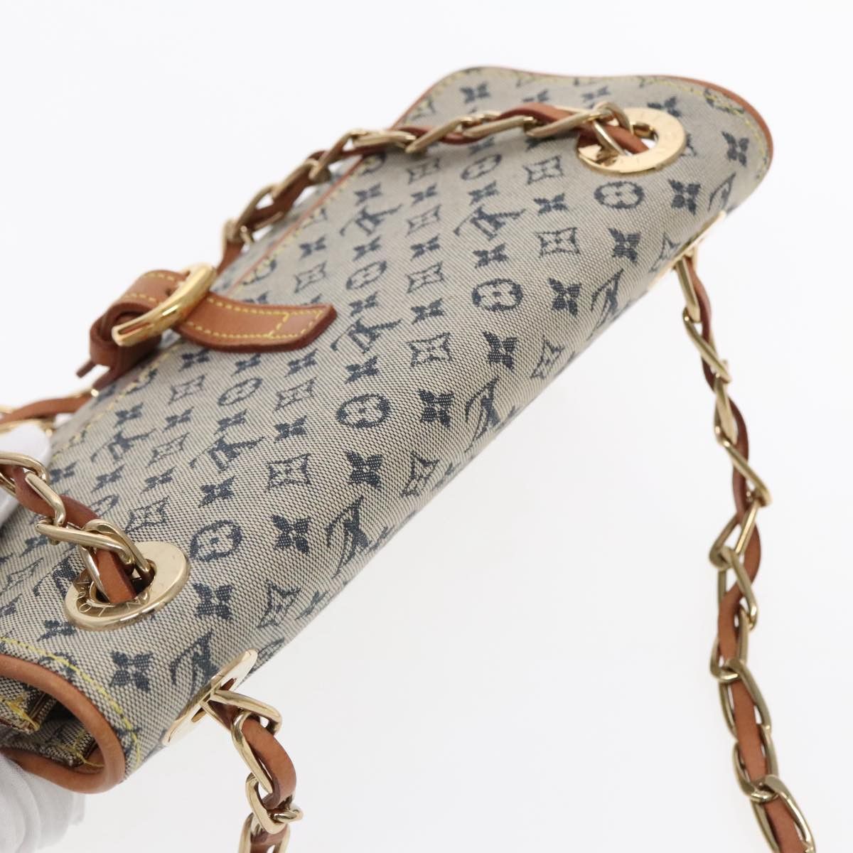 Louis Vuitton Camille Blue Canvas Shoulder Bag (Pre-Owned) Size ONE SIZE - 16 Thumbnail