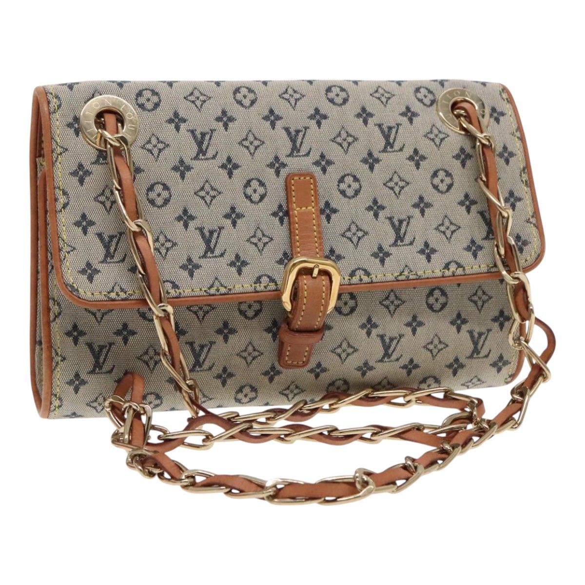 Louis Vuitton Camille Blue Canvas Shoulder Bag (Pre-Owned) Size ONE SIZE - 17 Thumbnail