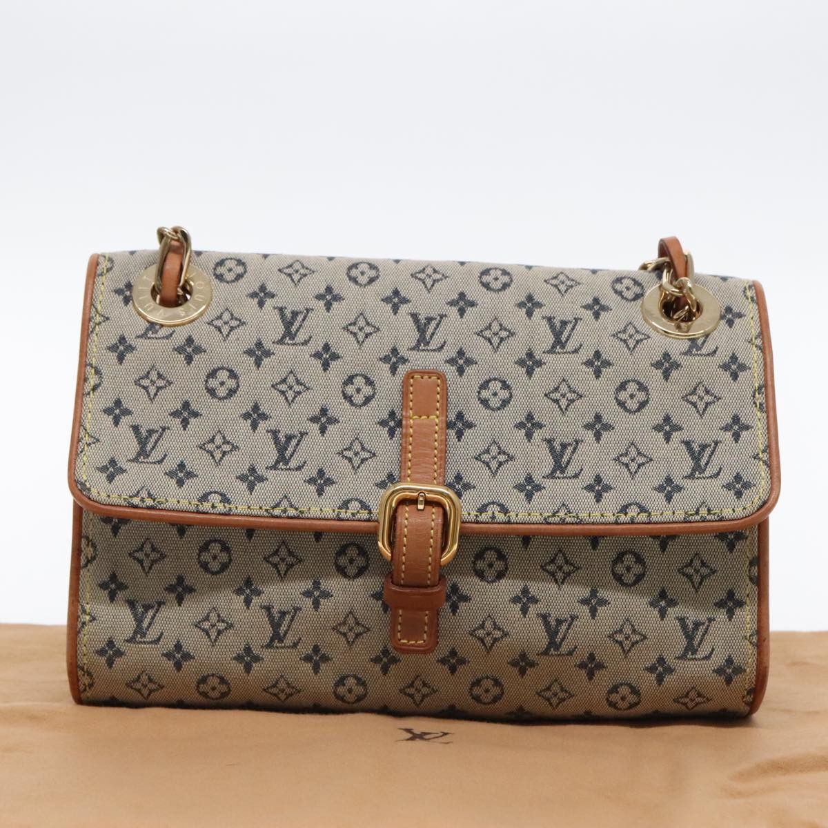 Louis Vuitton Camille Blue Canvas Shoulder Bag (Pre-Owned) Size ONE SIZE - 14 Thumbnail