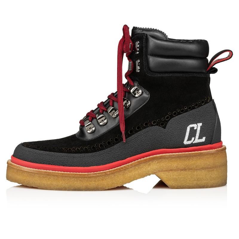 Christian Louboutin Wassengrat Ankle Boots in black Size US 13 / EU 46 - 2 Thumbnail