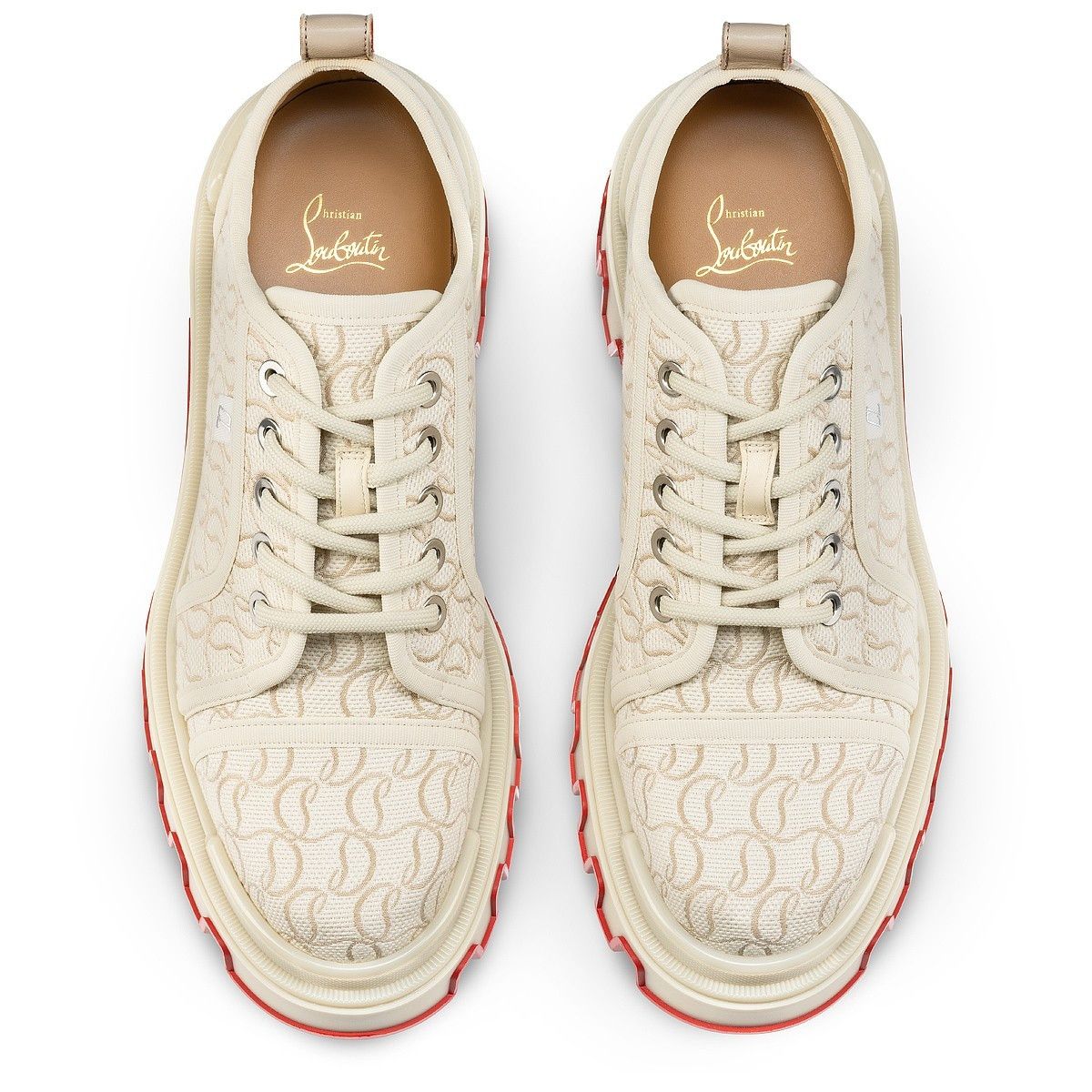 Christian Louboutin Panamic Dune in natural Size US 13 / EU 46 - 3 Thumbnail