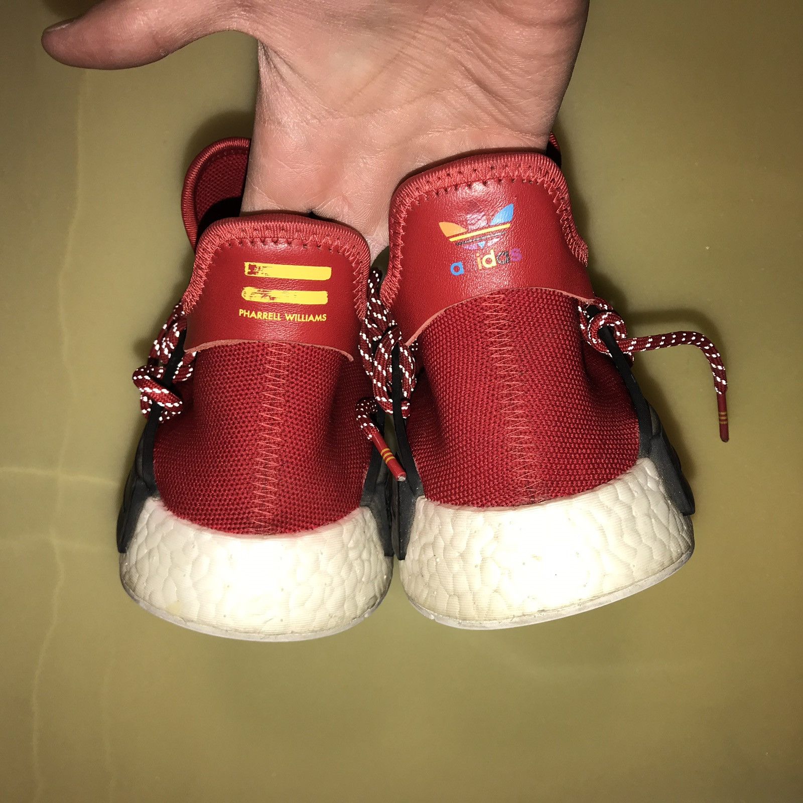 Adidas Pharrell Adidas Pharrell Human Race NMD Red size 9.5 Grailed