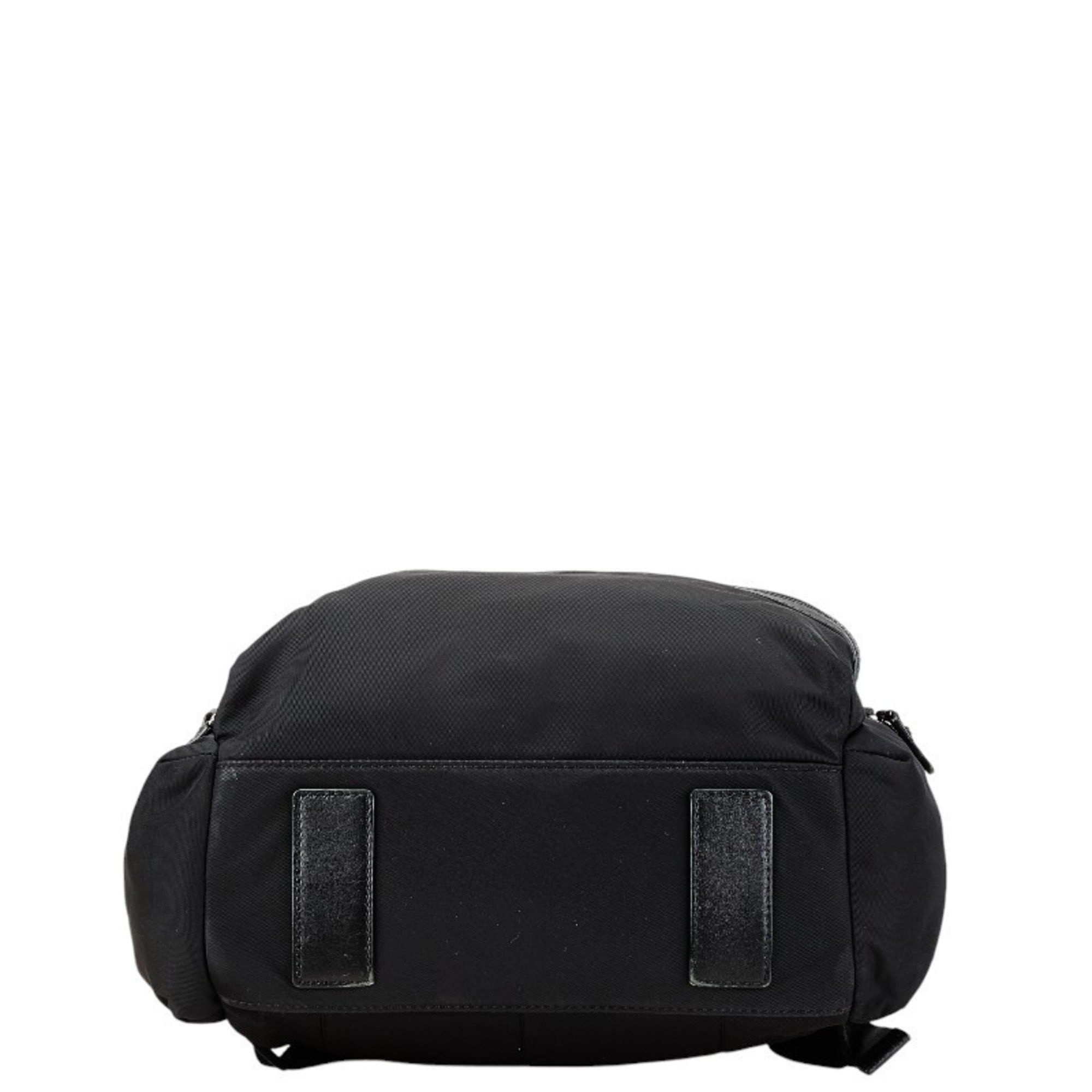 Michael Kors Michael Kors Backpack Black Nylon Leather Women's Size ONE SIZE - 3 Thumbnail