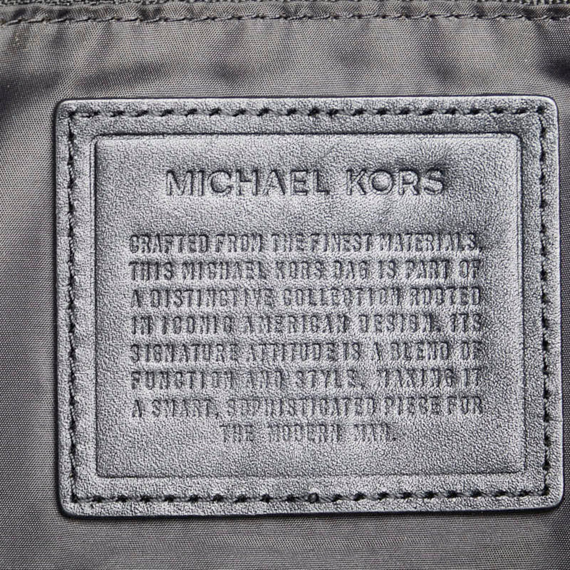 Michael Kors Michael Kors Backpack Black Nylon Leather Women's Size ONE SIZE - 5 Thumbnail