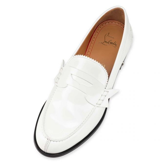 Christian Louboutin No Penny Flat in white Size US 10 / EU 43 - 3 Thumbnail